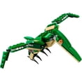 thumbnail image 2 of 3 in 1 Mighty Dinosaur Toy, Transforms from T. rex to Triceratops to Pterodactyl Dinosaur Figures, Great Gift for 7-12 Year Old Boys & Girls, 31058, 2 of 5