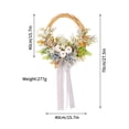 thumbnail image 3 of Corona de temporada, decoración colgante de puerta, accesorios navideños, colgante de pared colgante de ventana, 3 of 8