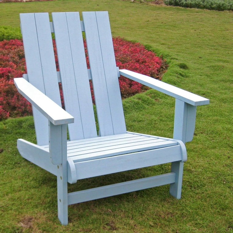 International Caravan Acacia Large Square Back Adirondack Chair International Caravan Acacia Large Square Back Adirondack Chair