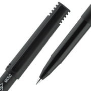 uniball ONYX Rollerball Pens, Micro Point, 0.5mm, Black Ink, 12 Count