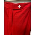 thumbnail image 4 of Calvin Klein Womens Mid Rise Straight Leg Casual Trouser Pants, Red, Plus Size, 22W, 4 of 4