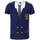thumbnail image 1 of Camiseta divertida con disfraz de Capitán Mundial Funny World para hombre, 1 of 3