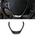 thumbnail image 2 of Carbon Fiber Steering Wheel Trim Cover For -bmw 3 Series F30 F31 2013 - 2019 Interior Decoration Ab, 2 of 5