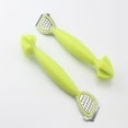 thumbnail image 6 of Lemon Zester Bar Tool, Multifunctional Orange Lemon Zester Citrus Reamer Lime Squeezer Cheese Grater, Clearance, Plastic & Stainless Steel, Dishwasher Safe, 6 of 9