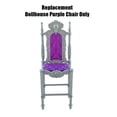 thumbnail image 6 of Replacement Parts for Ever After High 2 in 1 Castle/High School Playset - DLB40 ~ Replacement Purple Dollhouse Chair, 6 of 6