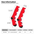thumbnail image 5 of Gokiu Sanrio Womens Athletic Knee High Socks Outdoor Sport Socks Casual Tube Socks, 5 of 7
