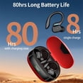 thumbnail image 4 of yilyih Wireless Earbud,Bluetooth Headphones Waterproof for Sport,Running Wireless Earphones with Noise Canceling Mics,Deep Bass Over Ear Bud with Earhooks for Android,Ios,Workout,Led Display, 4 of 9