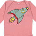 thumbnail image 4 of Inktastic Rocket Boys or Girls Long Sleeve Baby Bodysuit, 4 of 5