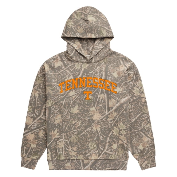 Men's Uscape Apparel  Camo Tennessee Volunteers Back Bay Fleece Hoodie