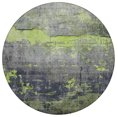 thumbnail image 2 of Addison Rugs Chantille Indoor/Outdoor Transitional Modern Lime Machine Washable Round Rug, 8' x 8', 2 of 7