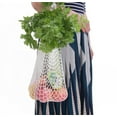 thumbnail image 2 of Produit de Rangement Textile pour la Maison Catégorie Sac à Provisions Réutilisable en Filet Tissé pour Fruits Sac à Bandoulière en Maille Conçu pour les Courses Quotidiennes et les Achats Durables, 2 of 2