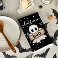 thumbnail image 5 of Sm:)e Bats Jack-O'-Lantern Black Cat Pumpkin Ghost Halloween Kitchen Towels Dish Towels 18x26 Inch Set of 2, 5 of 5