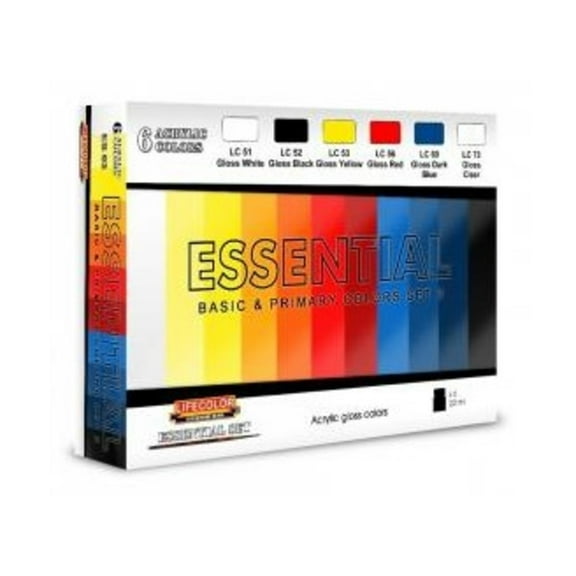 Lifecolor Basic & Primary Color Set #3 New