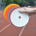 thumbnail image 4 of 10 unidades de conos planos de fútbol, discos marcadores de alta calidad para entrenamiento de fútbol y baloncesto, accesorios para equipos de entrenamiento deportivo, 4 of 5