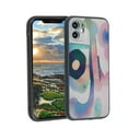 thumbnail image 1 of Pastel-Abstraction-Art-Watercolors-267 Phone Case, Degined for iPhone 12 Case Men Women, Flexible Silicone Shockproof Case for iPhone 12, 1 of 1