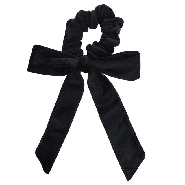 Zhuge Coleteros de terciopelo, banda elástica para el pelo, lazos para el pelo, lazos para el pelo para niñas, accesorios para el pelo para mujeres, diadema dulce para mujeres