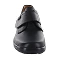 thumbnail image 3 of Zapato Escolar Audaz para niño en piel negro Tadeo con tira de contacto, 3 of 4