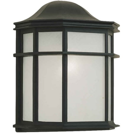 Forte Lighting 1719 01 1 Light 10 Tall Outdoor Flush Mount Wall This On Opens A Dialog That Displays Additional Images For With The Option To Zoom In Or Out