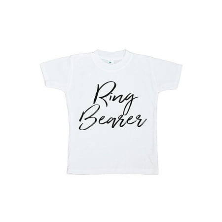 

Custom Party Shop Toddler Boy s Ring Bearer Wedding T-shirt - YOUTH SMALL (6-8)