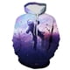 thumbnail image 3 of Sudadera con capucha con estampado de astronauta, universo, espacio, galaxia, para hombres y niños, sudaderas de manga larga, chaqueta genial de gran tamaño para hombre, 3 of 5