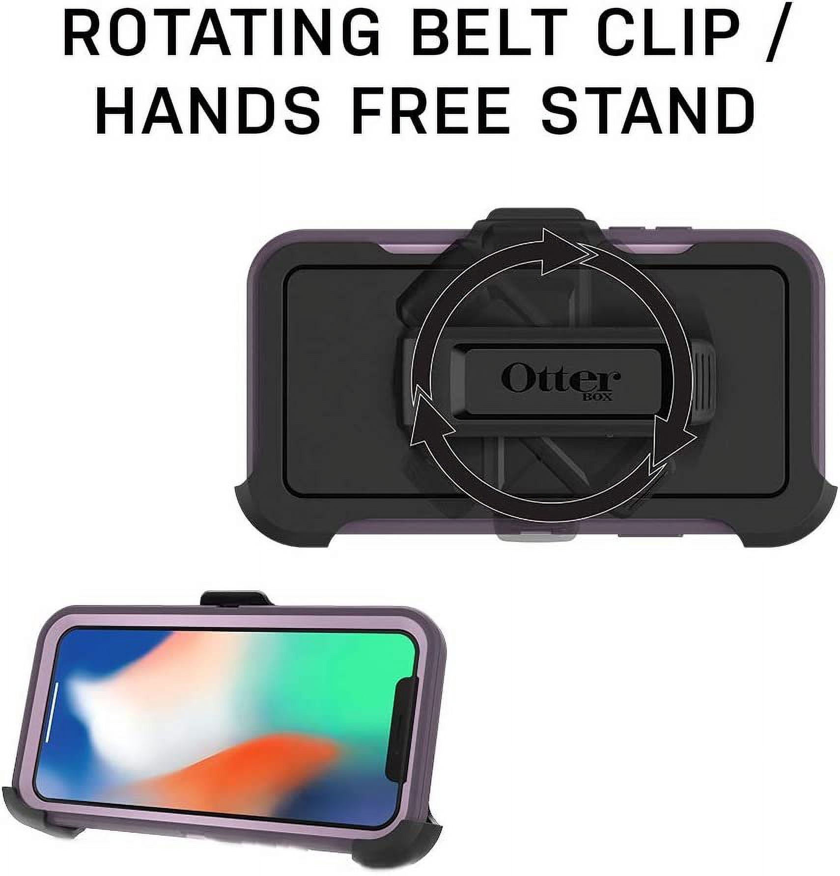 OtterBox DEFENDER SERIES SCREENLESS EDITION Case for iPhone Xr - Frustration Free Packaging - BLACK