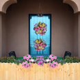 thumbnail image 2 of jinwen Metal Solar Lights Outdoor Butterfly Lights Waterproof Changing Color for Home Pathway Decor Double Ball, 2 of 7