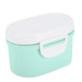 thumbnail image 1 of Caja portátil para almacenar leche en polvo sellada, apta para microondas y congelador (verde S), 1 of 9
