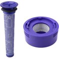 thumbnail image 1 of HAHADAXA Pre Filter + HEPA Post-Filter kit for Dyson V7, V8 Animal and Absolute Cordless Vacuum, Replacement Pre-Filter (DY-96566101) and Post- Filter (DY-96747801), 1 of 7