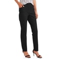 thumbnail image 4 of RealSize Womens Two-Pocket Stretch Pull-On Pants, also in Petite, 2 Pack, 4 of 6