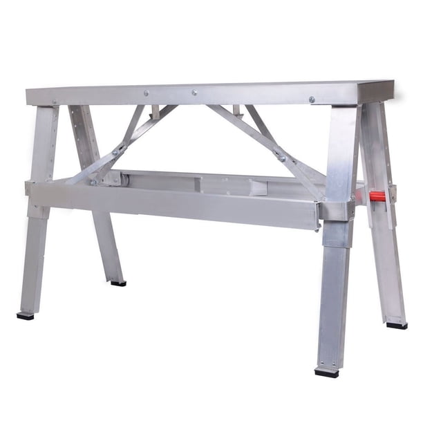 Adjustable Aluminum Folding Bench 18 30 Walmart Com Walmart Com