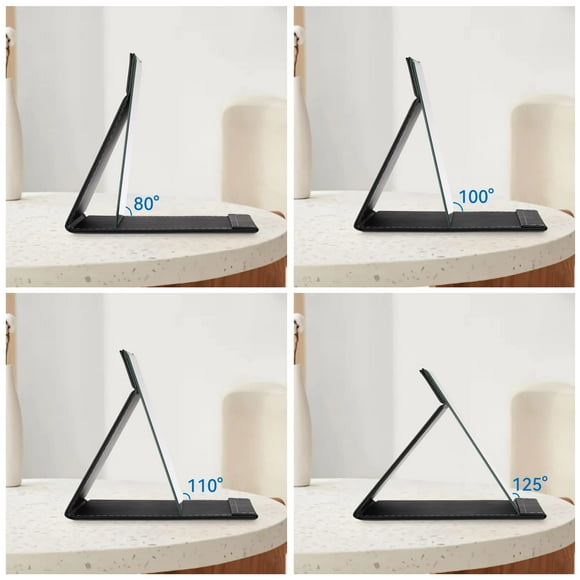 Billuyoard Espejo de tocador transparente, amplio, ligero y portátil, para regalos de maquillaje y aseo Decoración del hogar