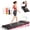 Pink, variant on Walking Pad with 12-Level Auto Incline, Under Desk Treadmill for Home Office, 2.5HP Peak Motor, APP & LED Display, 0.6-4 MPH, 300 LBS Capacity