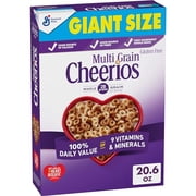 Big G Cereal Multi Grain Cheerios Gluten Free Cereal, 20.6 OZ Giant Size Cereal Box