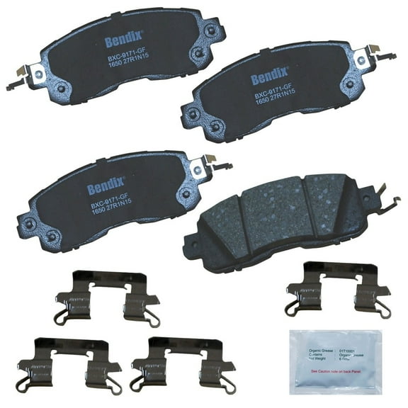 Disc Brake Pad Set Fits select: 2014-2019 NISSAN ALTIMA, 2014-2017 NISSAN LEAF