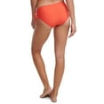thumbnail image 2 of DKNY Women's Red Side Ties With Token Detail Full Coverage Bikini Swimsuit Bottom L, 2 of 2