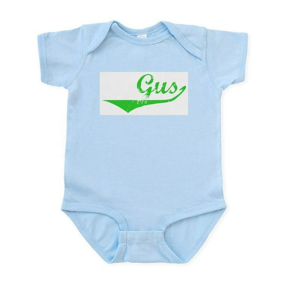 CafePress - Gus Vintage (Green) Infant Bodysuit - Baby Light Bodysuit, Size Newborn - 24 Months