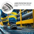 thumbnail image 2 of 1 Pair Durable Steel Toe Caps For Work Boots - Safety Shoe Toe Cap For Men - Protective Footwear Head - Industrial Toe Guard - Wear-resistant Toe Cove, 2 of 4