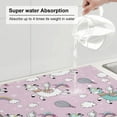 thumbnail image 6 of Balery Design Name Drying Mat For Kitchen Counter, 18x24 Inch Summer Ultra Absorbent Home Dish Drainer Mats Plate Holder, 6 of 9