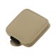 thumbnail image 1 of Clip para gafas de sol en el parasol del coche Unique Bargains, soporte magnético de cuero beige 1 Pc, 1 of 7