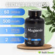 thumbnail image 3 of Glicinato De Magnesio 60 Cápsulas De 500 Mg Glycinate Magnesium Suplemento Alimenticio Vegano Alta Absorción | Momosie, 3 of 4