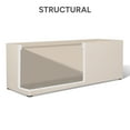 thumbnail image 5 of TerraDeco 42 Inch Rectangular Concrete Planter（42Lx14Wx15H，58 Pounds）,Durable All-Weather Use with Drainage Holes,Large Rectangular Planter  for Outdoor Indoor Plants, 5 of 5