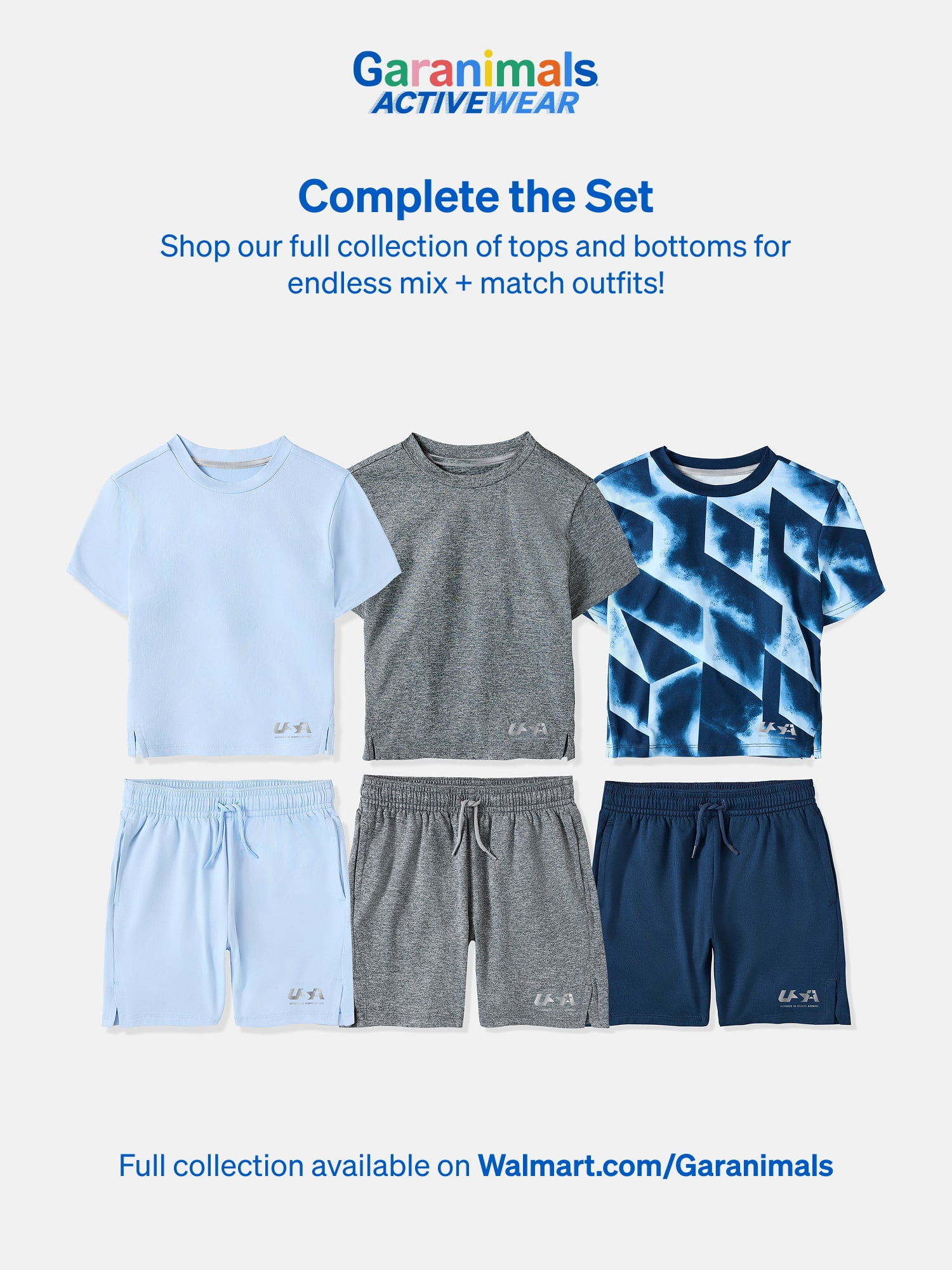 Garanimals Activewear Toddler Boy Athletic T-Shirts, 3-Pack, Sizes 2T–6T