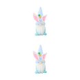 thumbnail image 2 of Monstrate Decoraciones de Pascua, suministros para fiestas de primavera, adornos de escritorio, artesanías para interiores y exteriores, adornos para Azul 2piezas Monstrate CBP379886, 2 of 6
