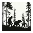 thumbnail image 1 of Humorous Animal Print Bathroom Shower Curtain Funny Sitting On Reading Newspaper Design Polyester Fabric Bath Curtain for Home, 1 of 4