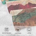 thumbnail image 5 of Yayeee 100% Cotton Hand Towels for Bathroom 16" x 28" Soft Absorbent Kitchen Towel, Artistic Desert Waves, 5 of 7
