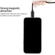 thumbnail image 4 of 1 metro clásico negro apple dedicado + cabezal magnético separado Android + cabezal magnético separado tipo c - cable de datos Ormromra LN-2370-2, 4 of 6