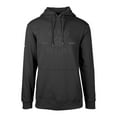 thumbnail image 2 of Men's Levelwear Black Miami Marlins Podium Abyssal Pullover Hoodie, 2 of 3