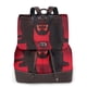 thumbnail image 1 of Balery Black Panther Red Background Mochila de Cuero para Mujeres, Gran Capacidad, Bolsa de Viaje Multifuncional, Mochila de Cuero y Bolsa de Hombro para Mujeres, 1 of 4