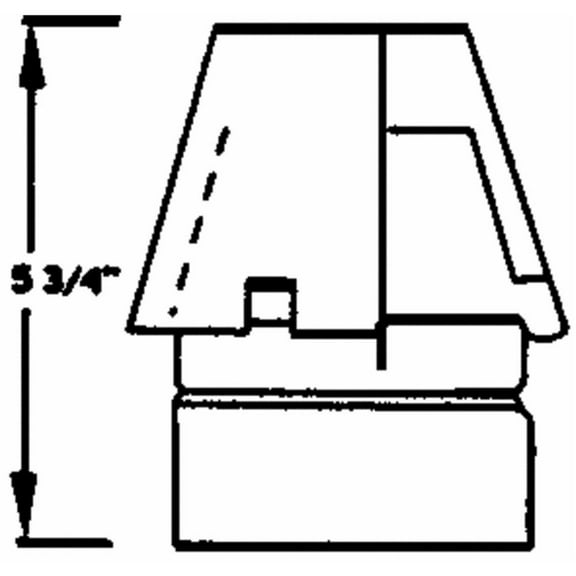 Selkirk 3VP-EC Pellet Stove Pipe Exit Cap