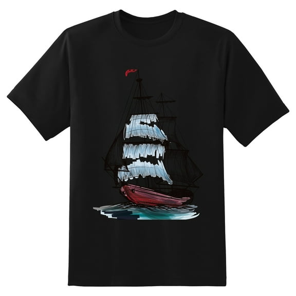 Men's Graphic TeeShip (2) Letter Print T-Shirts Round Neck Short Sleeves Sizes XS-5XL Summer Daily Casual Tops